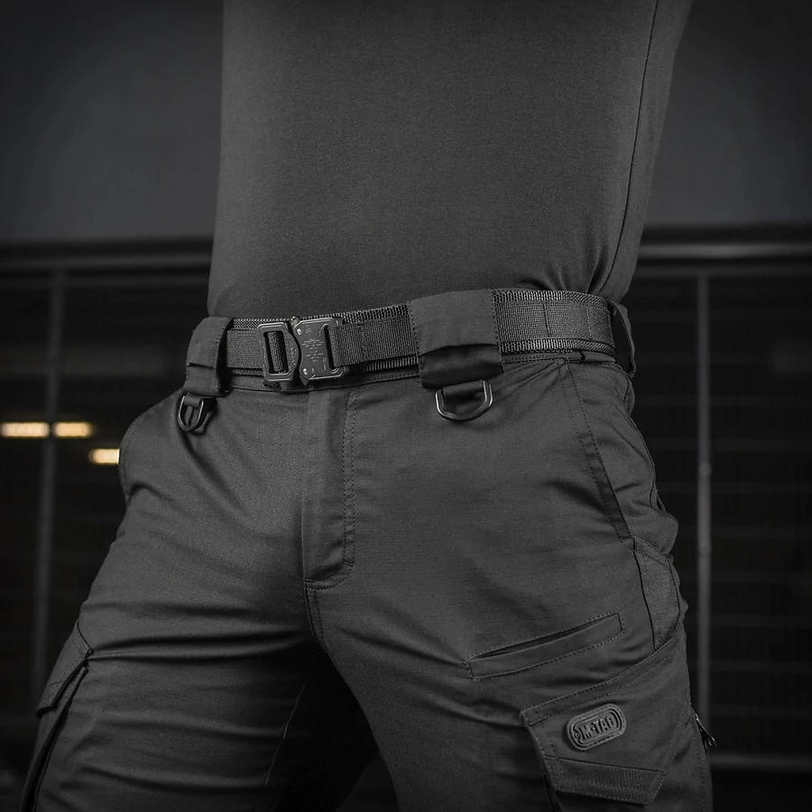 Тактический ремень M-Tac Cobra Buckle Belt Gen.II. Черный