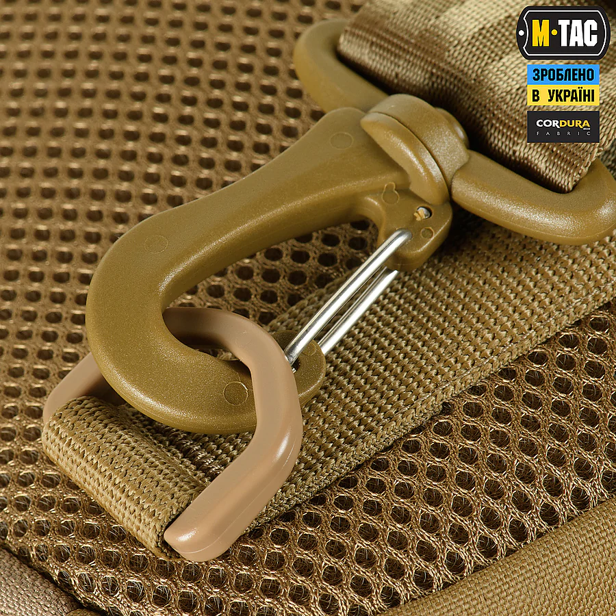 Сумка через плече M-Tac Cross Bag Elite Hex. Койот