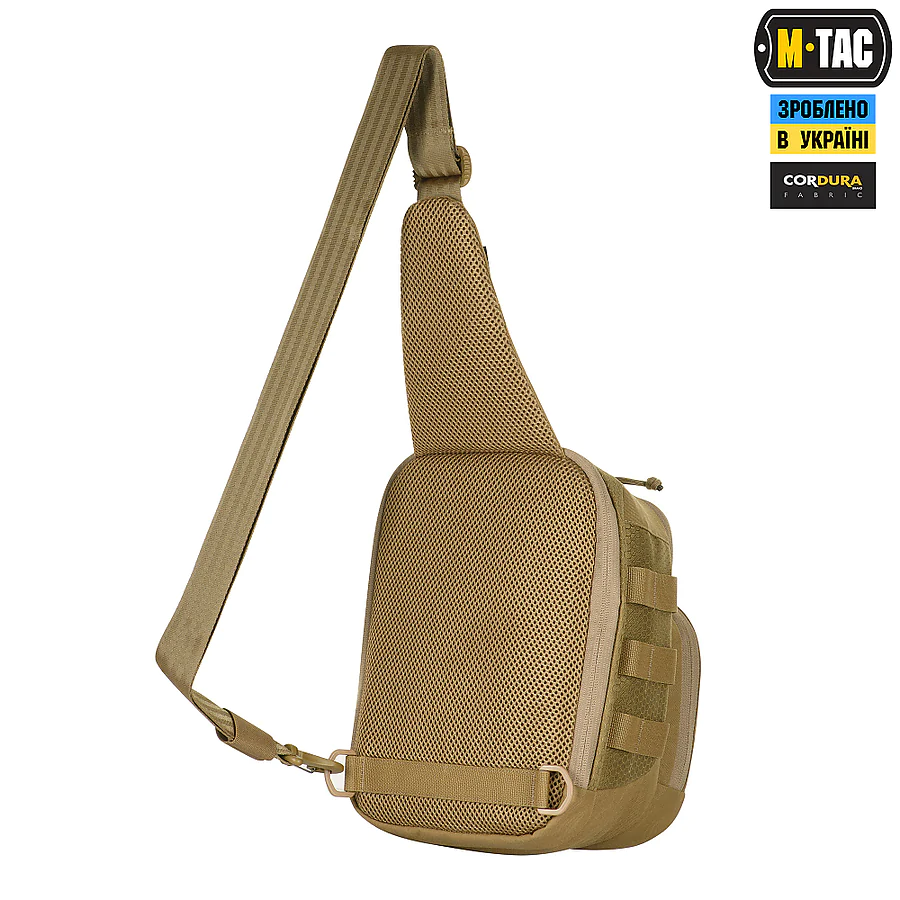 Сумка через плече M-Tac Cross Bag Elite Hex. Койот