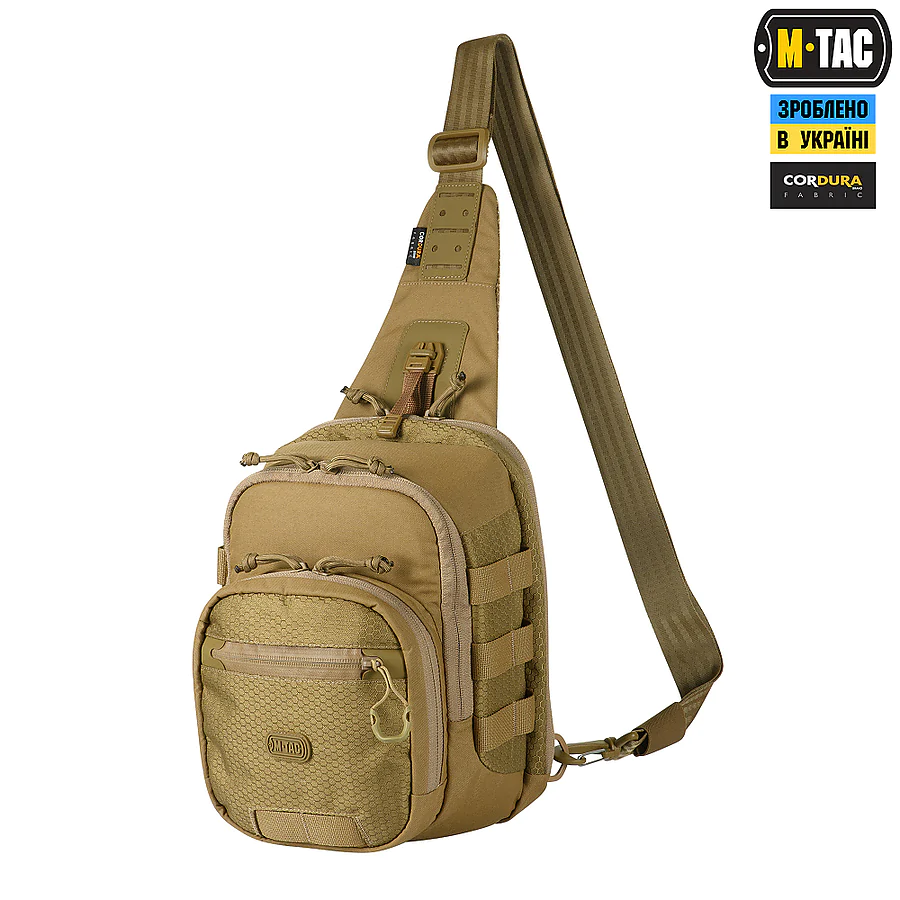 Сумка через плече M-Tac Cross Bag Elite Hex. Койот