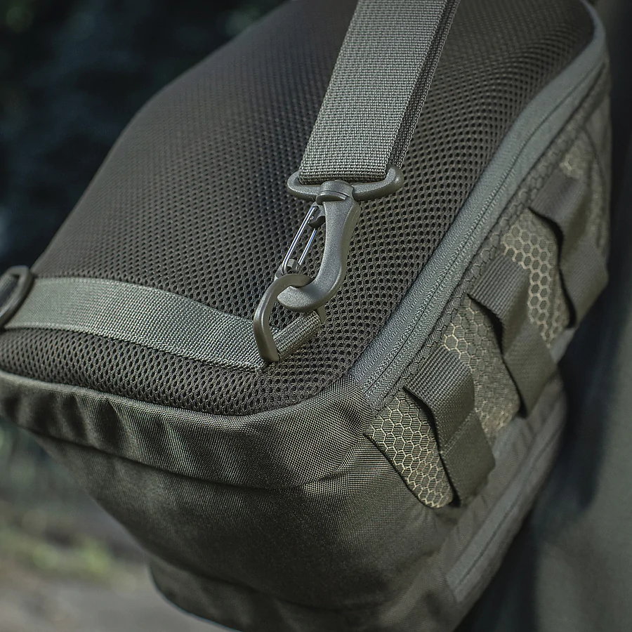 Сумка через плече M-Tac Cross Bag Elite Hex. Олива