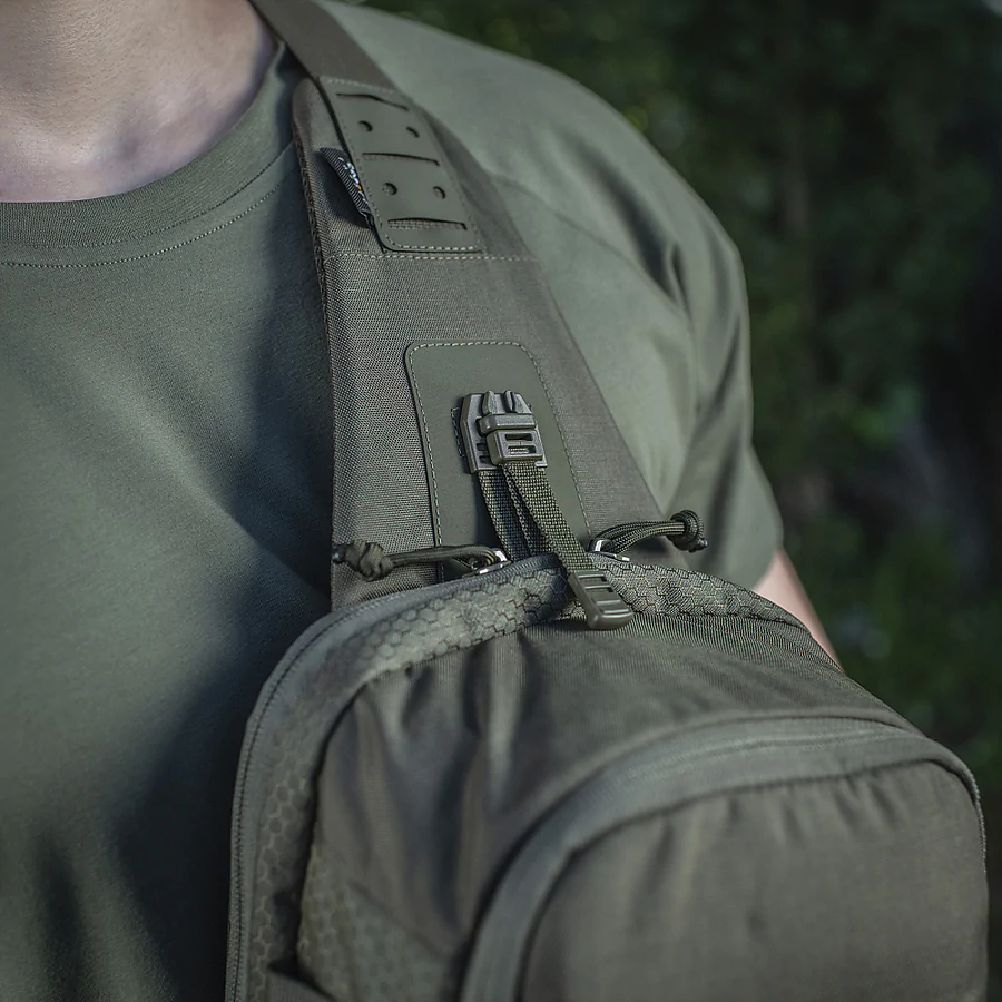 Сумка через плече M-Tac Cross Bag Elite Hex. Олива