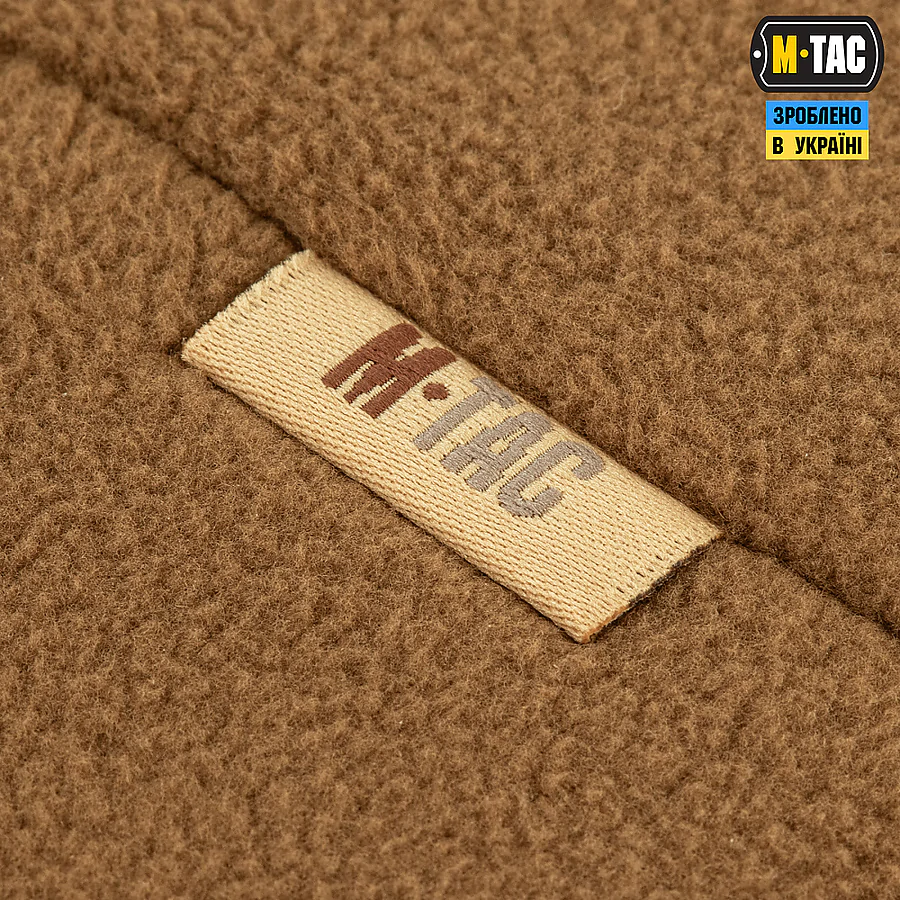 Шапка флісова M-Tac Watch Cap Elite із Slimtex. Койот