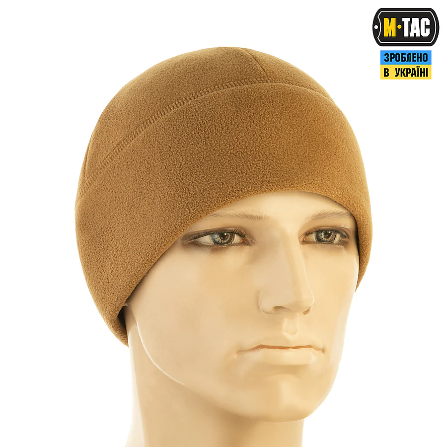 Шапка флісова M-Tac Watch Cap Elite із Slimtex. Койот