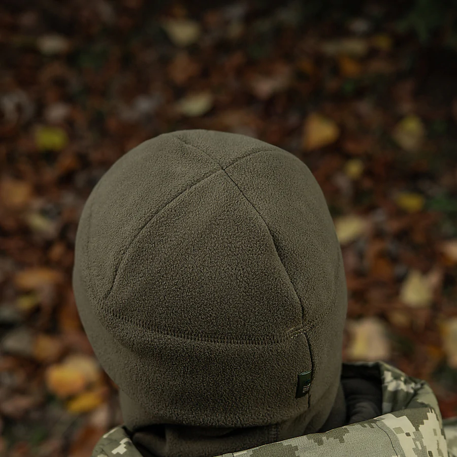 Шапка флисовая M-Tac Watch Cap Elite из Slimtex. Хаки