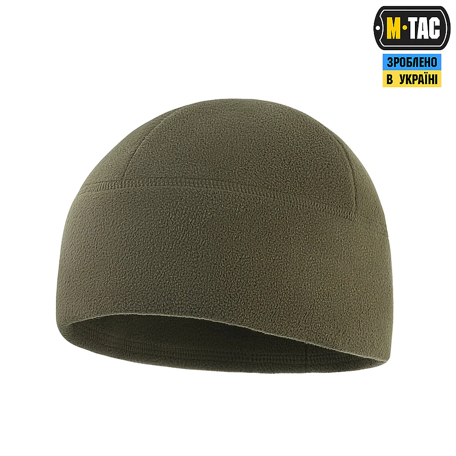 Шапка флисовая M-Tac Watch Cap Elite из Slimtex. Хаки