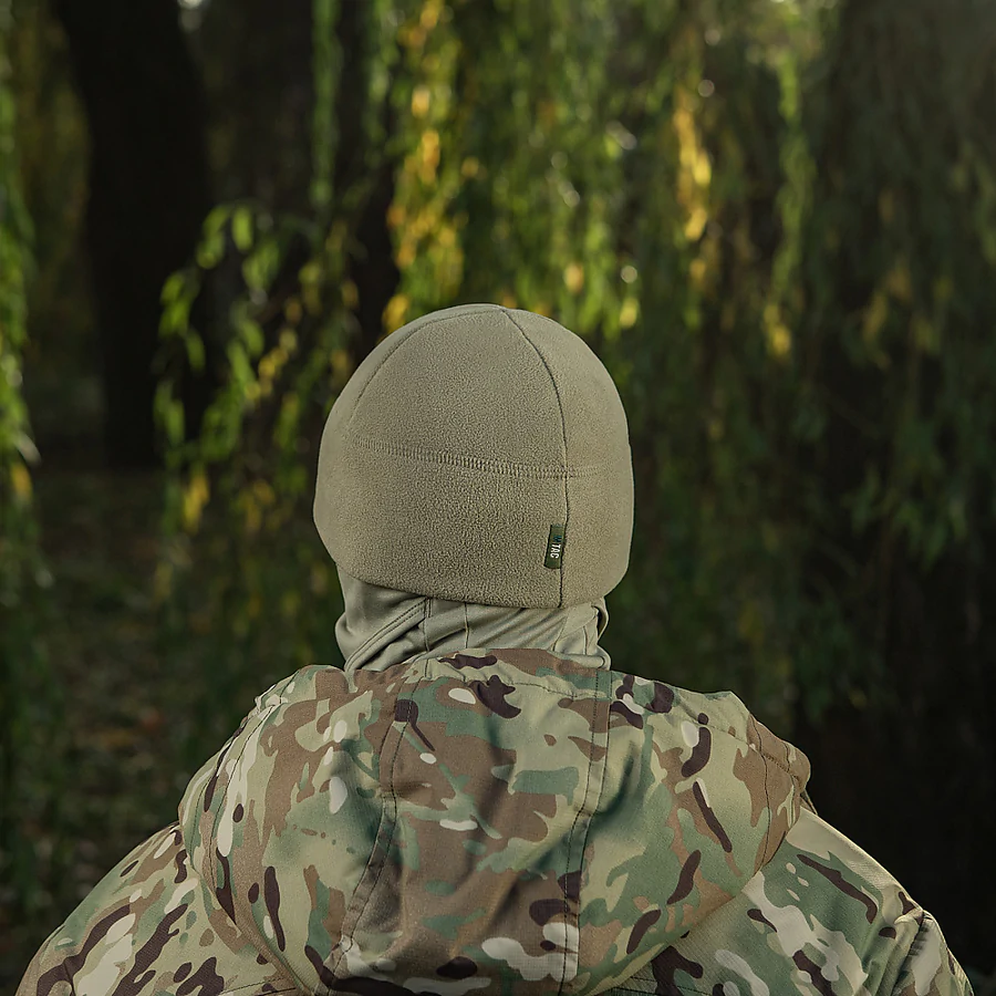 Шапка флісова M-Tac Watch Cap Elite із Slimtex. Коричневий