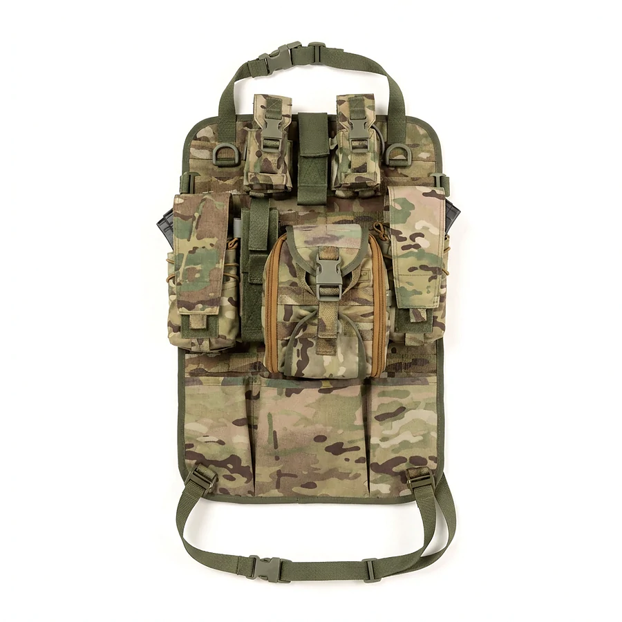 Органайзер з Molle для спинки крісла в автомобілі SPECPROM. Мультикам