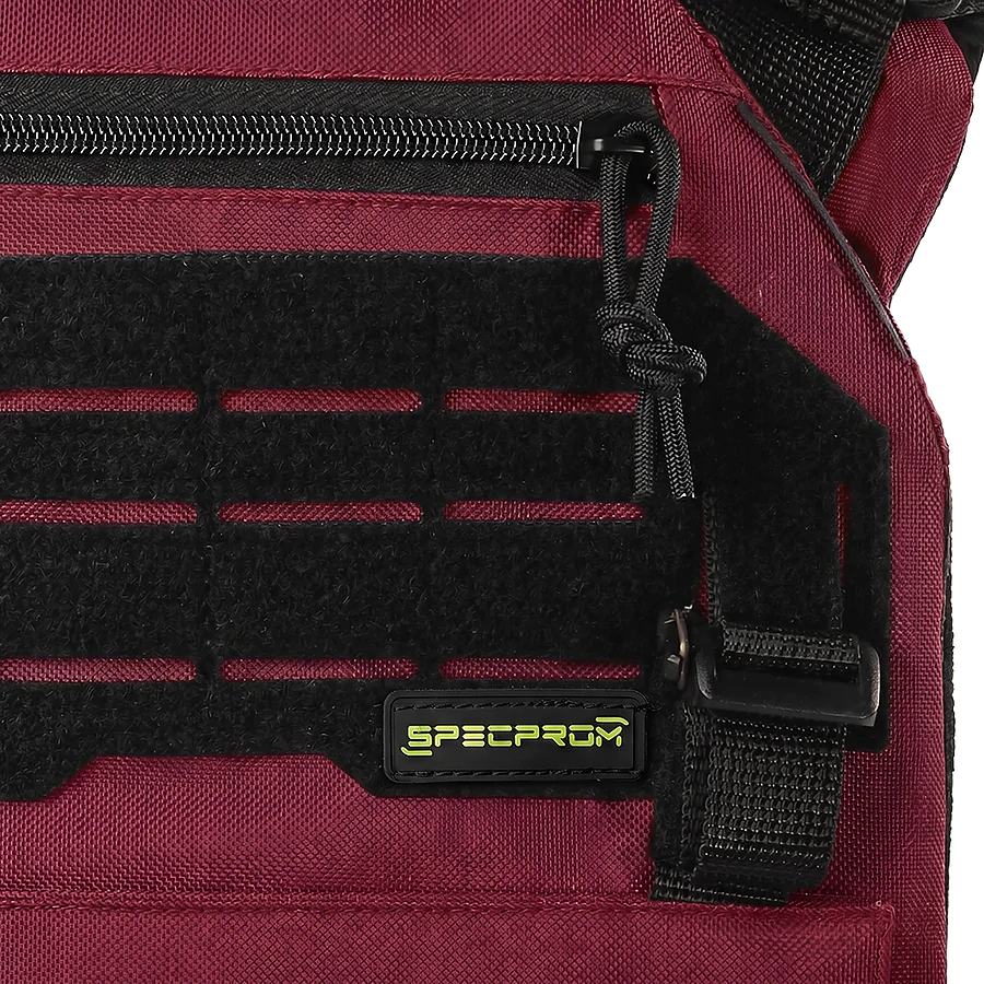 Плитоноска SPECPROM Warmor gen.3 Pro з системою швидкого скидання. Червоний