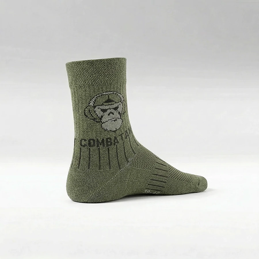 Носки трекинговые летние Combatant Patrol Core Mid Summer. Хаки