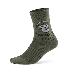 Носки трекинговые летние Combatant Patrol Core Mid Summer. Хаки