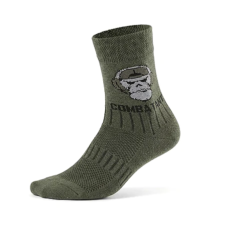 Носки трекинговые летние Combatant Patrol Core Mid Summer. Хаки