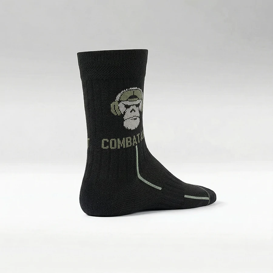 Носки трекинговые летние Combatant Patrol Core Mid Summer. Черный