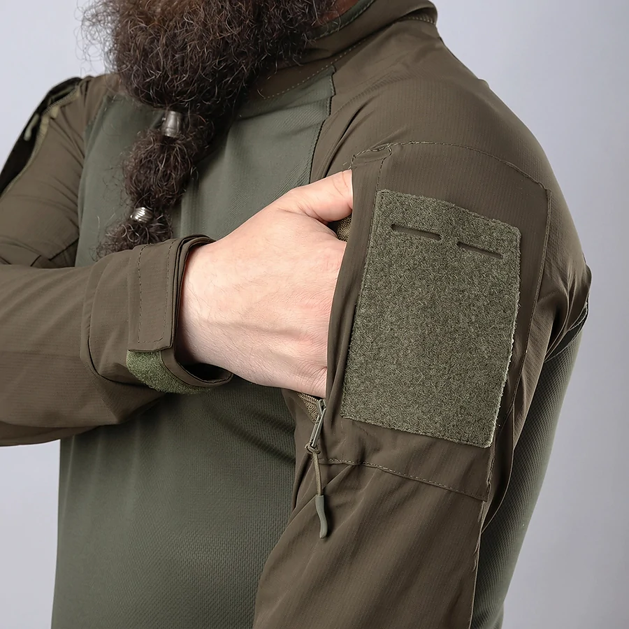 Убакс тактичний Combatant Raider Core довгий рукав. Хакі