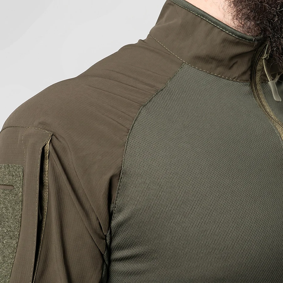 Убакс тактичний Combatant Raider Core довгий рукав. Хакі