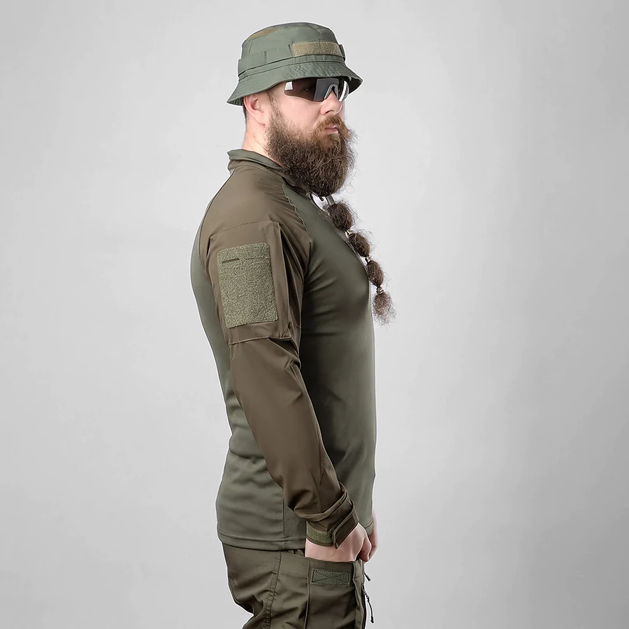 Убакс тактичний Combatant Raider Core довгий рукав. Хакі
