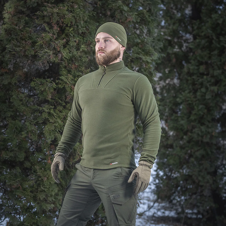 Кофта флисовая M-Tac Delta Polartec. Олива
