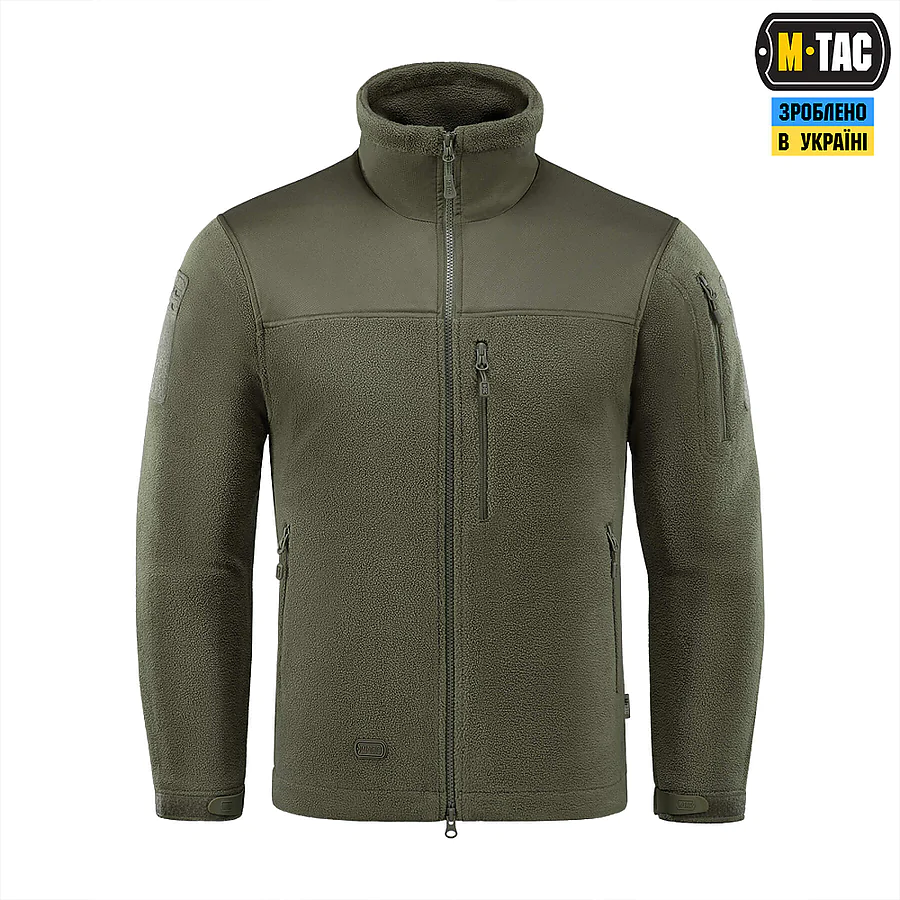 Флисовая куртка-кофта M-Tac Alpha Microfleece Gen.II. Олива