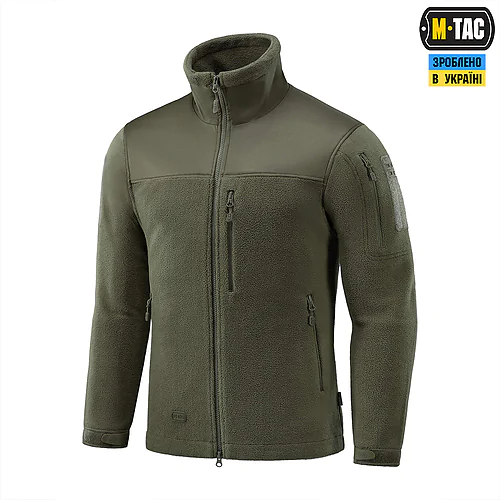 Флісова куртка-кофта M-Tac Alpha Microfleece Gen.II. Олива