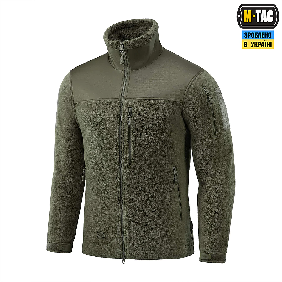 Флисовая куртка-кофта M-Tac Alpha Microfleece Gen.II. Олива