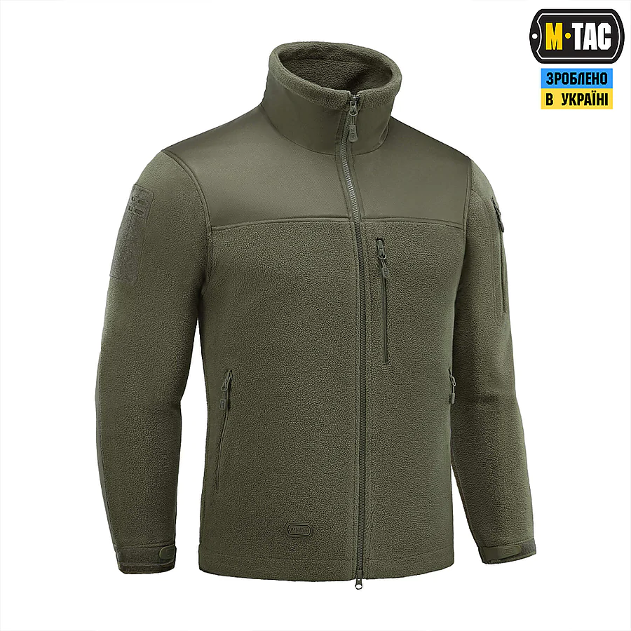 Флисовая куртка-кофта M-Tac Alpha Microfleece Gen.II. Олива
