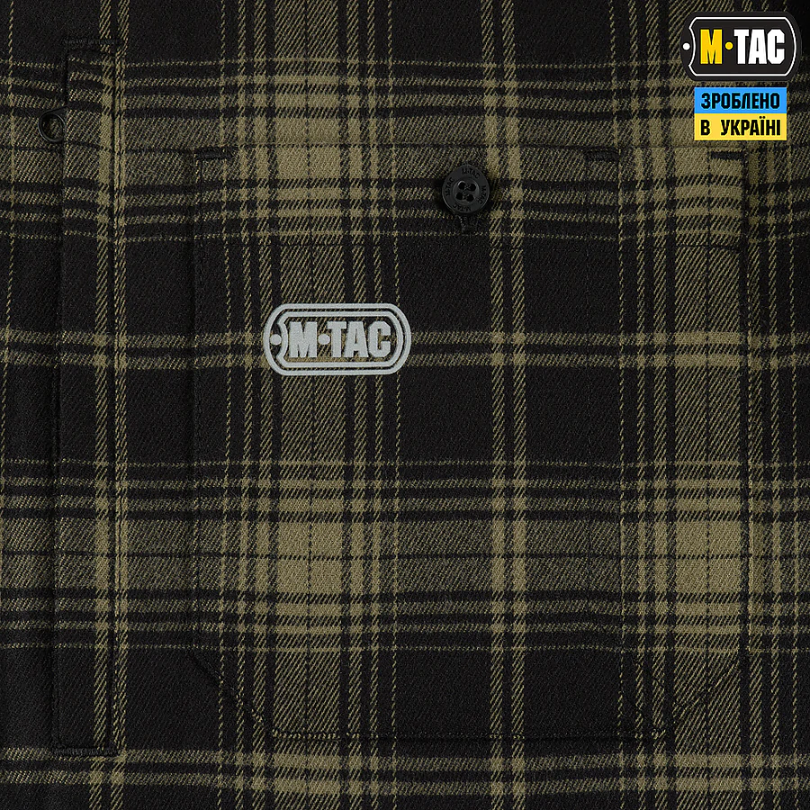 Сорочка в клітинку M-Tac Redneck Shirt. Хакі