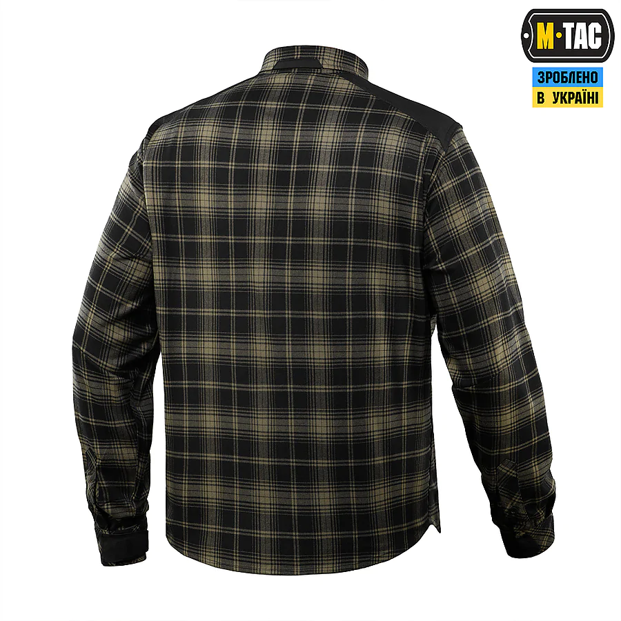 Сорочка в клітинку M-Tac Redneck Shirt. Хакі