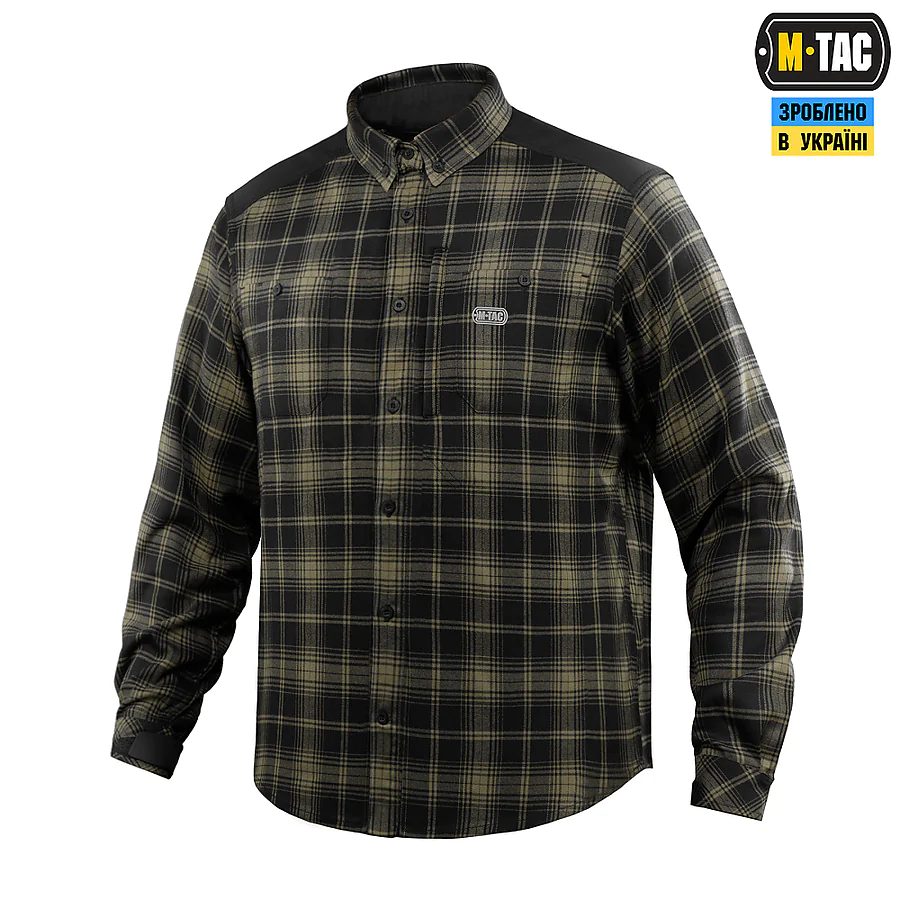 Сорочка в клітинку M-Tac Redneck Shirt. Хакі