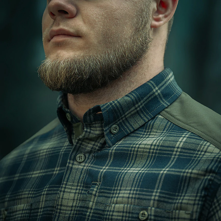 Сорочка в клітинку M-Tac Redneck Shirt. Синій