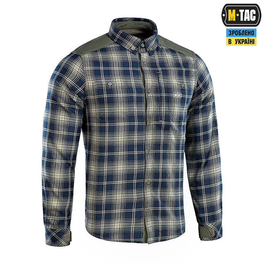 Сорочка в клітинку M-Tac Redneck Shirt. Синій