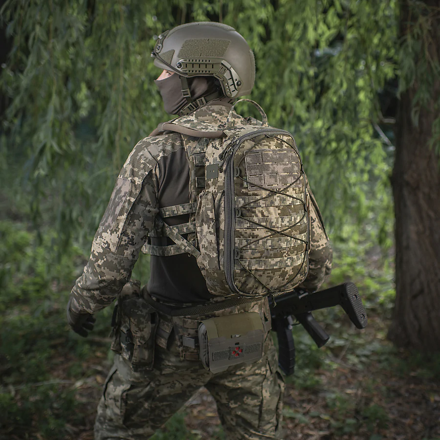 Тактический рюкзак M-Tac Sturm Elite 15л. Пиксель