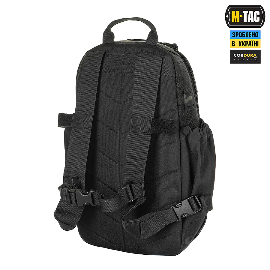 Тактичний рюкзак M-Tac Sturm Elite 15л. Чорний мультикам
