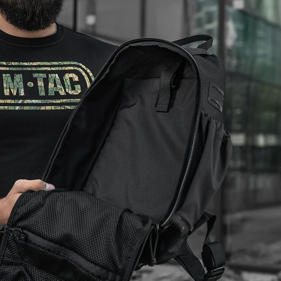 Тактичний рюкзак M-Tac Sturm Elite 15л. Чорний мультикам