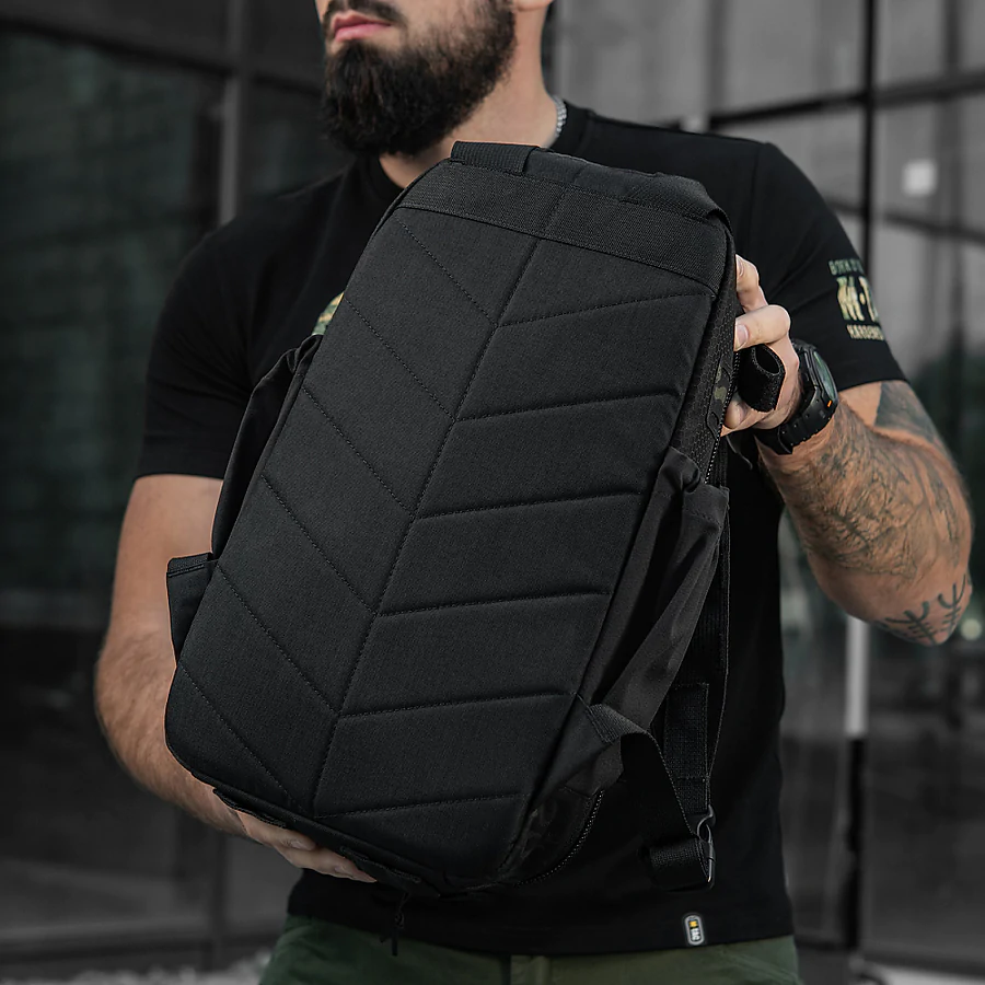 Тактичний рюкзак M-Tac Sturm Elite 15л. Чорний мультикам