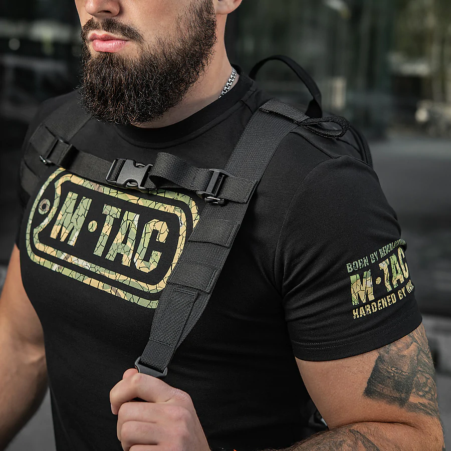 Тактичний рюкзак M-Tac Sturm Elite 15л. Чорний мультикам