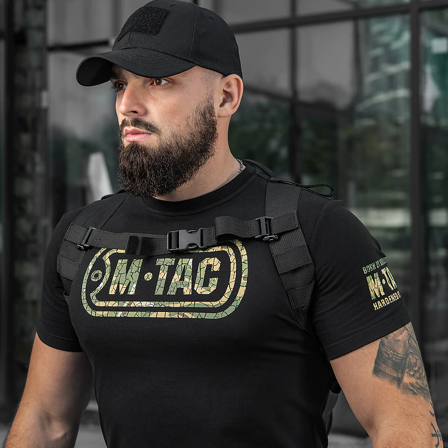 Тактичний рюкзак M-Tac Sturm Elite 15л. Чорний мультикам