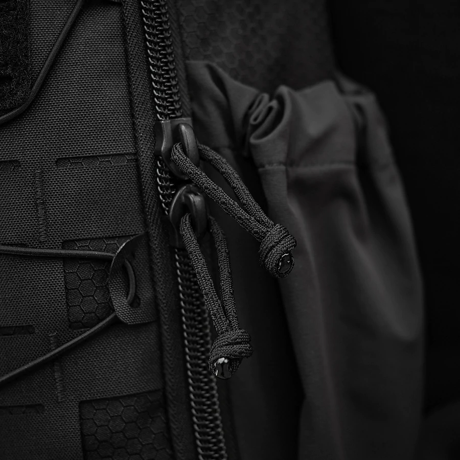 Тактический рюкзак M-Tac Sturm Elite с эргономичными лямками. Черный