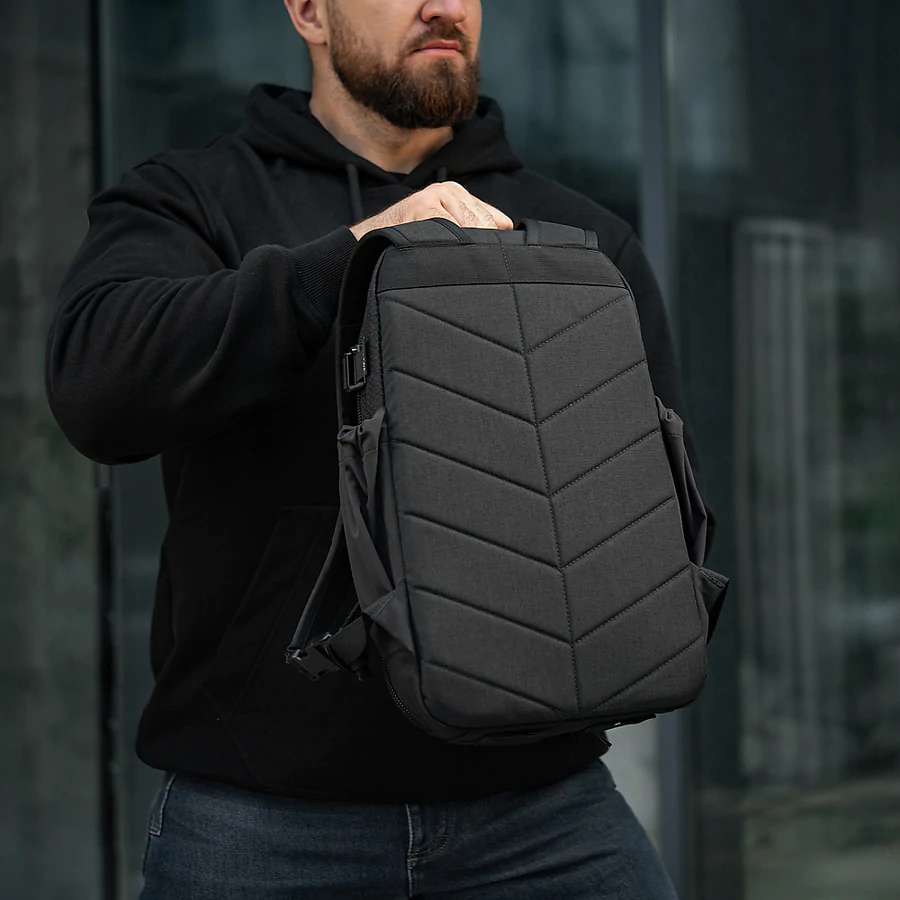 Тактический рюкзак M-Tac Sturm Elite с эргономичными лямками. Черный
