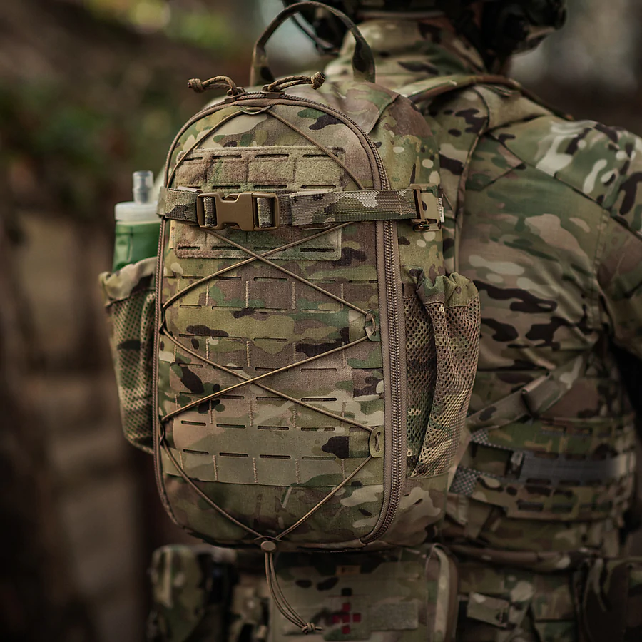 Тактический рюкзак M-Tac Sturm Elite с эргономичными лямками. Мультикам