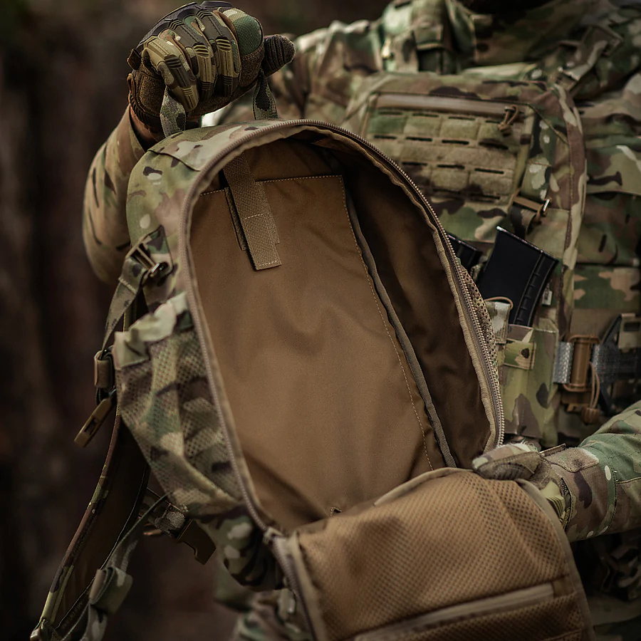 Тактический рюкзак M-Tac Sturm Elite с эргономичными лямками. Мультикам