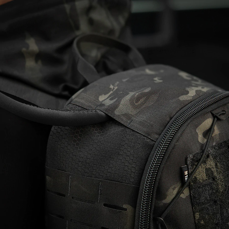 Тактический рюкзак M-Tac Sturm Elite с эргономичными лямками X-Large Elite Gen.II. Черный мультикам