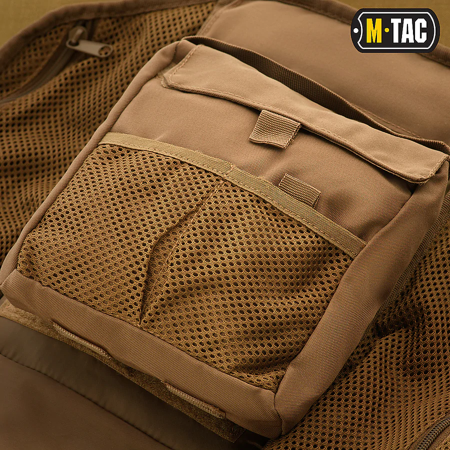 Рюкзак M-Tac Armadillo c одной лямкой. Темный койот