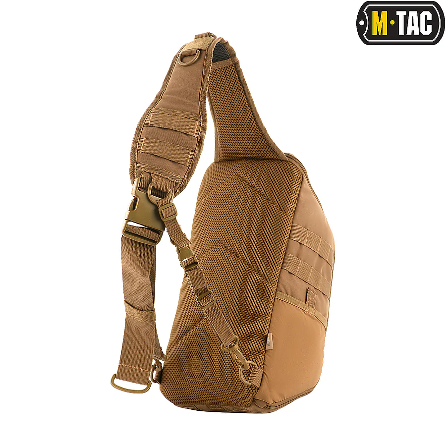 Рюкзак M-Tac Armadillo c одной лямкой. Темный койот