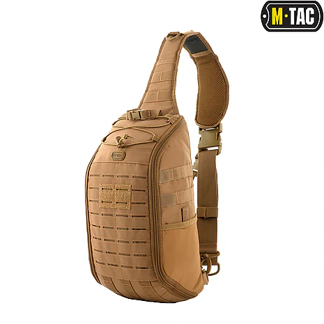 Рюкзак M-Tac Armadillo c одной лямкой. Темный койот