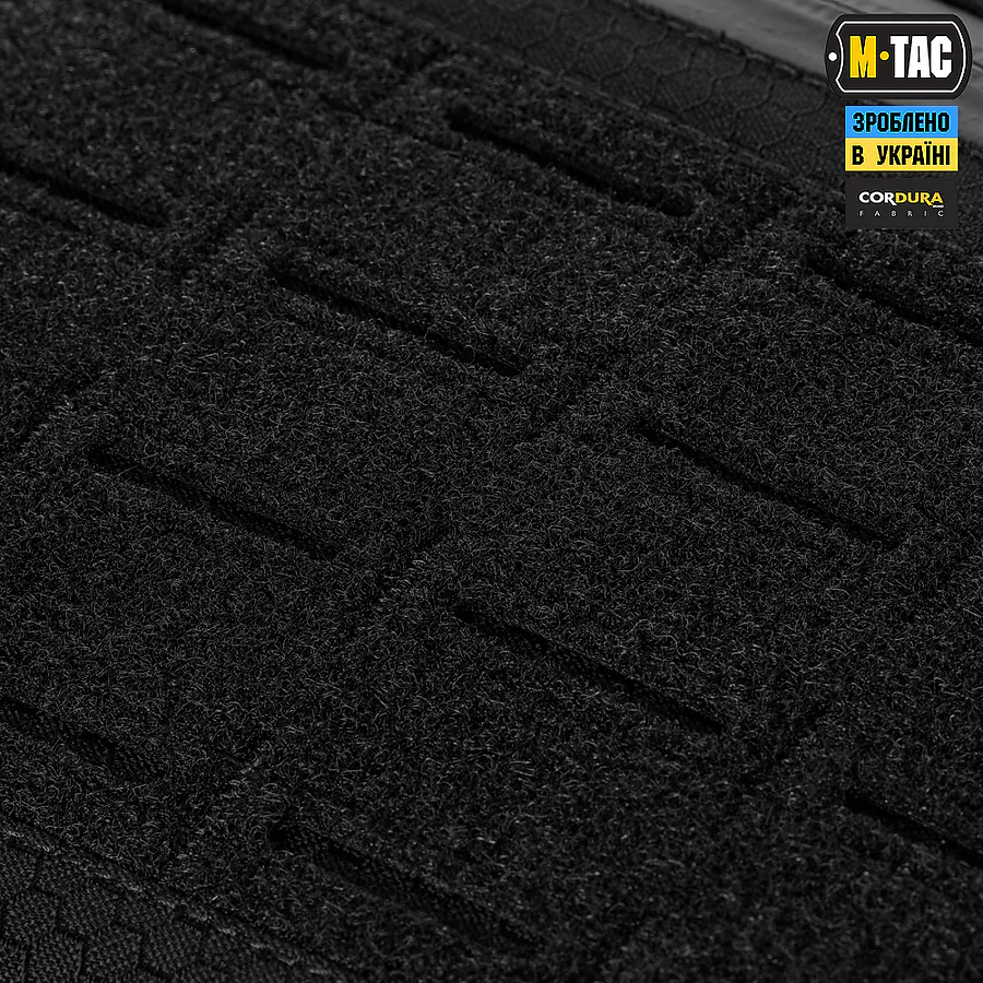Тактическая сумка M-Tac Admin Bag Medium Elite Hex с липучкой. Черный