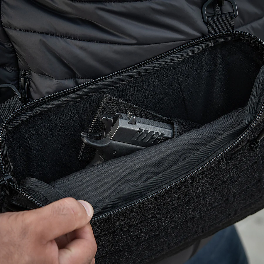 Тактическая сумка M-Tac Admin Bag Medium Elite Hex с липучкой. Черный