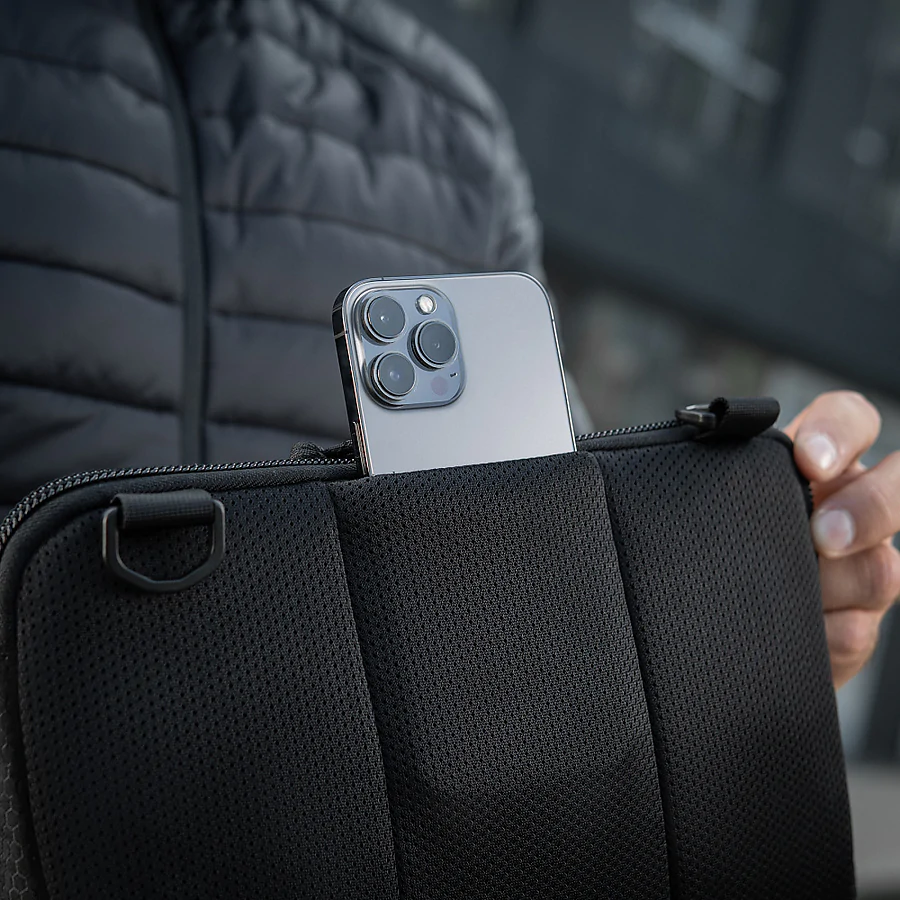 Тактическая сумка M-Tac Admin Bag Medium Elite Hex с липучкой. Черный