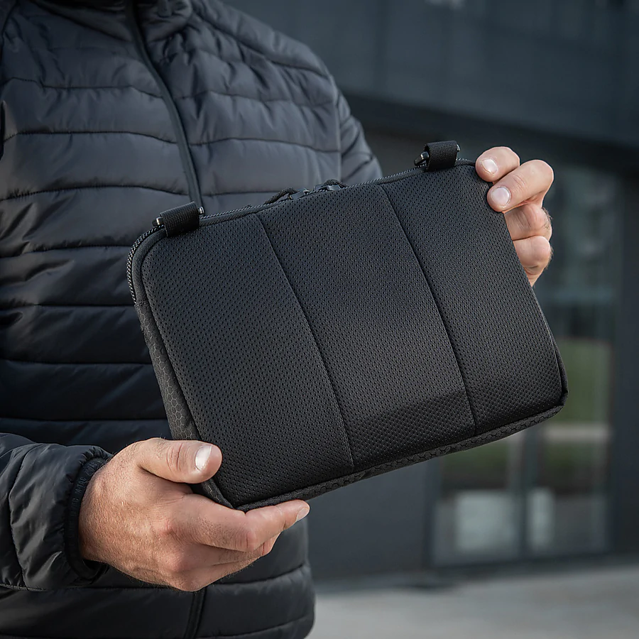 Тактическая сумка M-Tac Admin Bag Medium Elite Hex с липучкой. Черный