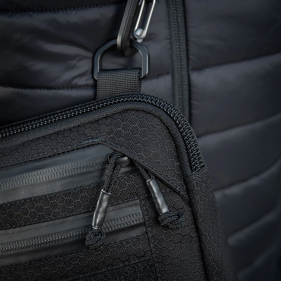 Тактическая сумка M-Tac Admin Bag Medium Elite Hex с липучкой. Черный