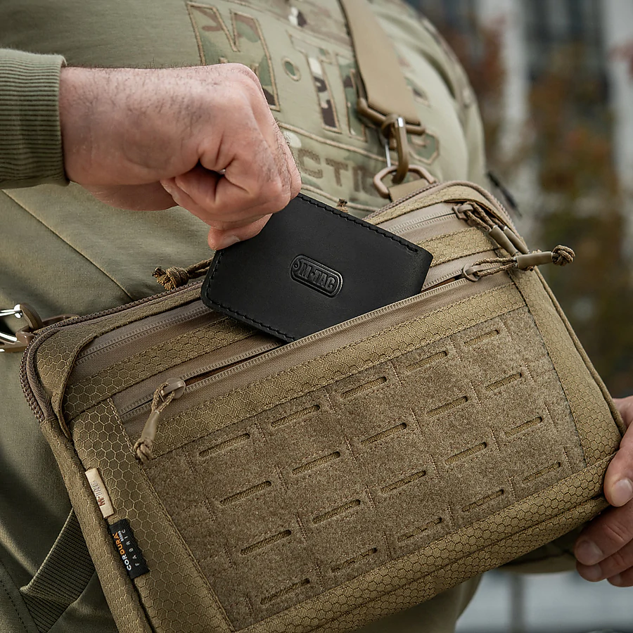 Тактическая сумка M-Tac Admin Bag Medium Elite Hex с липучкой. Койот